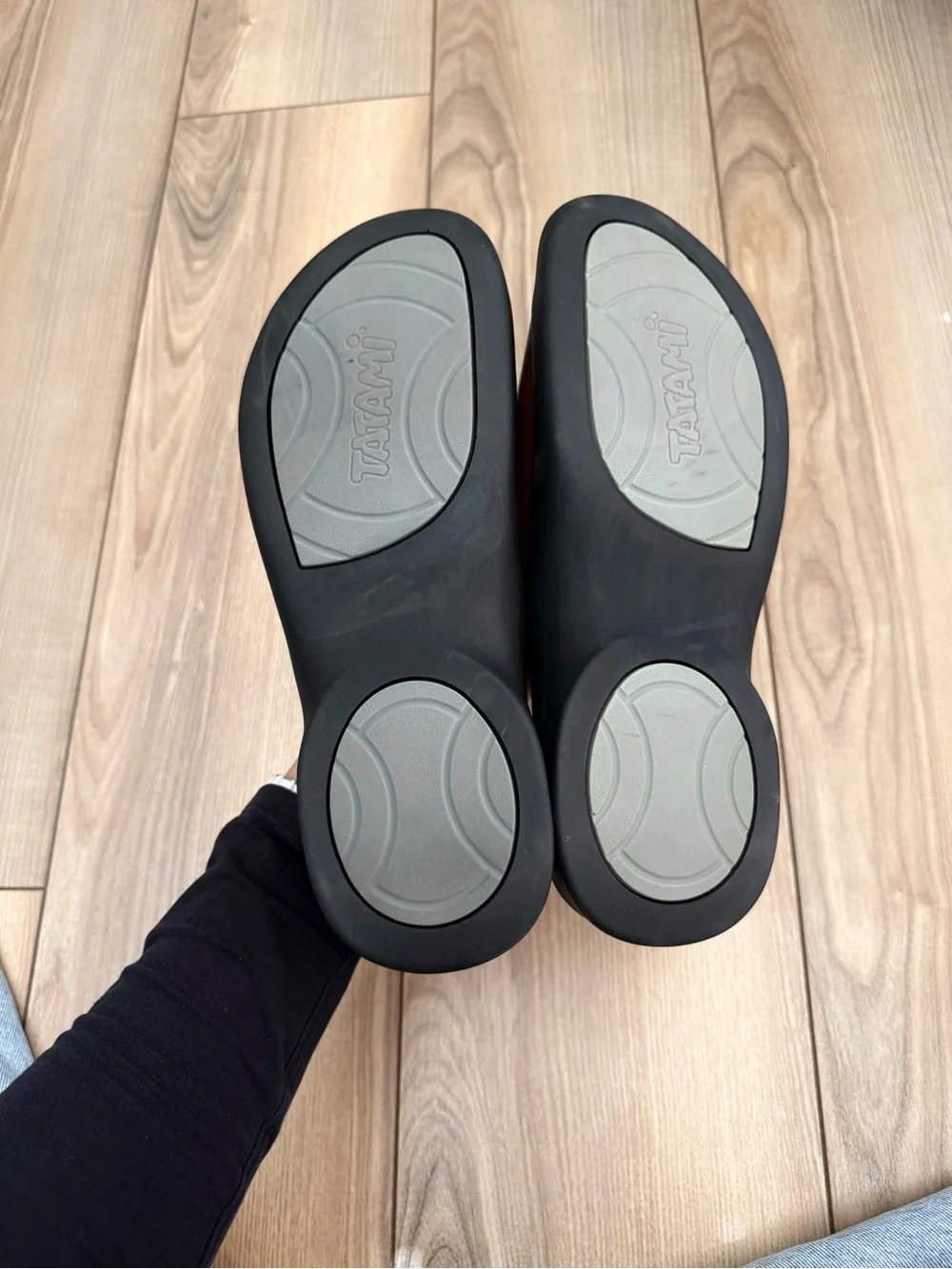 Rare Vintage Tatami by Birkenstock Brown Leather Slide Sandals Men's 10 / EU 43